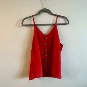 Red tank. Size M.